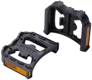 BBB FeetRest SPD-Klickpedale Plattform, schwarz (BPD-90)