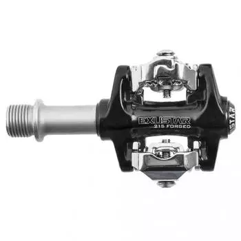 Exustar E-PM215 Klickpedal MTB schwarz/silber (E-PM215)