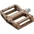 PROCRAFT Small Grip Advanced CNC Plattformpedale 93x94mm, braun