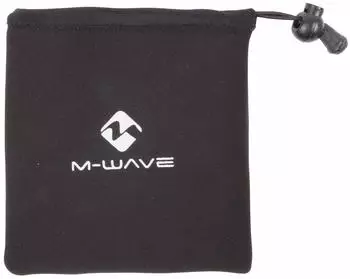 M-Wave Rotterdam Pedal P Pedaltaschen-Set Neopren schwarz, 2 St&uuml;ck (122900)