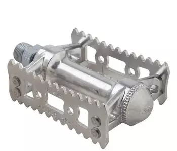 MKS Sylvan Stream Pedale 9/16" silber, Alu/Stahl (18092040213)
