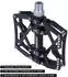 LuxusKollektion Plattformpedale CNC-Aluminium, rutschfest, 3 Kugellager, BMX/MTB 9/16