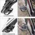 LuxusKollektion Klick/Plattform Fahrradpedale Aluminium 9/16 Zoll, schwarz