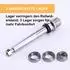 LuxusKollektion MTB Plattformpedale Aluminiumlegierung, rot, 9/16 Zoll, 3 Lager