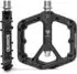 Gerster MTB Plattformpedale Nylonfaser, 9/16 Zoll, schwarz