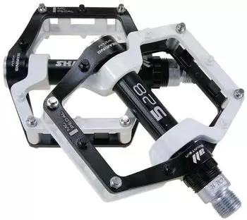 Engwe Plattformpedale MTB Aluminium 9/16" Sealed Bearing, wei&szlig;