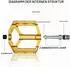LuxusKollektion Flat Pedale MTB & Gravel Bike, Aluminiumlegierung, 9/16