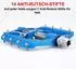 Gerster Plattformpedale Aluminiumlegierung, blau, 9/16 Zoll, 3 Lager