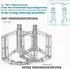 Gerster Plattformpedale CNC-Aluminium 9/16 Zoll mit Reflektoren