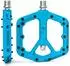 Gerster Plattformpedale MTB Nylonfaser 9/16 Zoll, blau