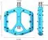 Gerster Plattformpedale MTB Nylonfaser 9/16 Zoll, blau
