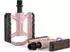 Gerster Plattformpedale Aluminium, rutschfest, pink