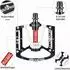 West Biking Plattformpedale CNC Aluminium 9/16 Zoll, MTB/E-Bike, rutschfest