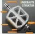 Gerster MTB-Pedale CNC-Aluminium, 3 gedichtete Lager, rutschfest, silber
