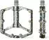 LuxusKollektion Plattformpedale Rennrad/MTB 9/16 Zoll, Aluminiumlegierung, grau Tarnmuster
