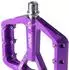 Gerster Fahrradpedale Aluminium Plattform 9/16 Zoll, ultraleicht, violett