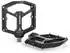 LuxusKollektion MTB Plattformpedale CNC-Aluminium, 14 Pins, 9/16″ Chromoly, schwarz