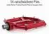 LuxusKollektion MTB Plattformpedale CNC-Aluminium ultraflach 9/16