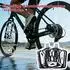 ESLNF Flat Pedale MTB 9/16 Zoll CNC-Aluminium, 3 Lager, schwarz