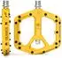 Gerster MTB-Plattformpedale Nylonfaser, gelb, 9/16 Zoll