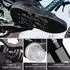 Gerster Plattformpedale MTB/BMX Aluminiumlegierung 9/16'' CR-MO Spindel, schwarz