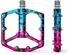 LuxusKollektion Plattformpedale Rennrad/MTB CNC-gefräst 9/16 Zoll Tarnmuster