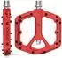 Gerster MTB Plattformpedale Nylonfaser, rot, 9/16 Zoll