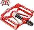 West Biking Plattformpedale CNC Aluminium 9/16 Zoll, 3 Dichtlager, rutschfest