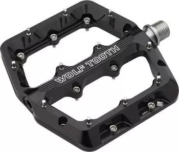 Wolf Tooth Components Waveform Plattform-Pedal Small, schwarz (PDL-WF-SM-BLK)