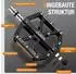 Gerster Plattformpedale MTB CNC-Aluminium, 3 Lager, antirutsch, schwarz