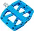 e*thirteen components e*thirteen Base Flat Pedal blau