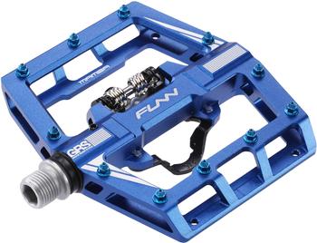 FUNN Mamba SS Pedale mit jeweils einer Seite Clip/Flat blau