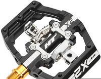 HT Components Klickpedale X2 Stealth Black Schwarz