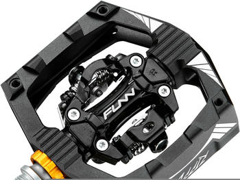 FUNN Ripper Pedale mit beidseitigem Clip black