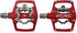 KCNC AM Trap-TI Klickpedale Dual Side red