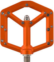 Spank Spike Reboot Flat Pedal - orange Schwarz