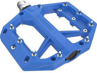 Shimano EPDGR400B, Shimano PD-GR400 MTB-Pedale Plattform BMX/DH Blau