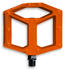 Cube C2-ZP R Flat Fahrrad Pedale orange