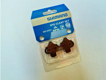 Shimano SM-SH51 SPD MTB Cleats Plattensätze schwarz