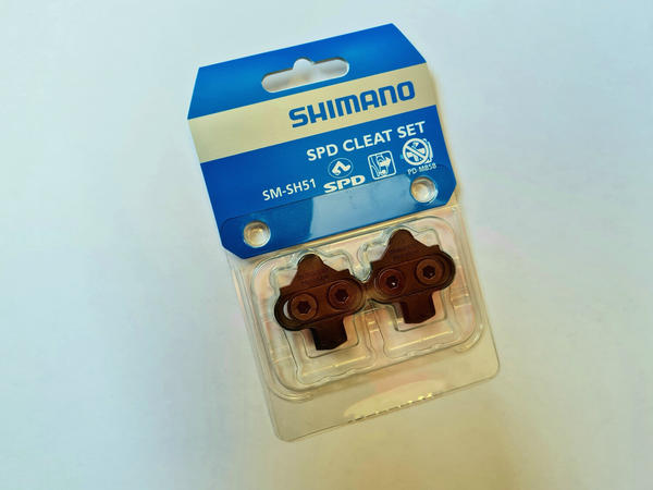 Shimano SM-SH51 SPD MTB Cleats Plattensätze schwarz