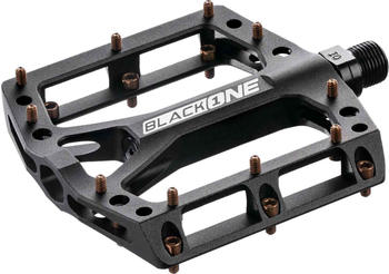 Reverse Pedal Black One Flat Fahrrad Pedal schwarz/kupferfarben