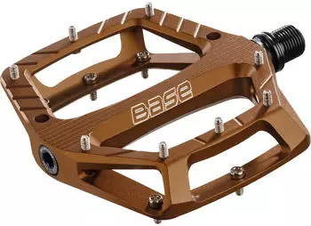 Reverse Base Flat Fahrrad Pedale kupferfarben