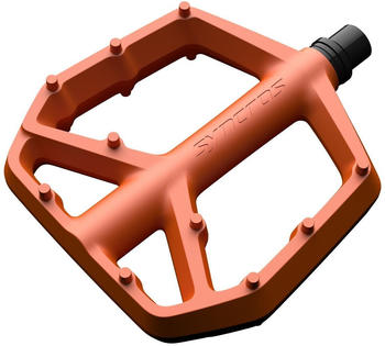 Syncros Squamish III Flat MTB Fahrrad Pedal fire orange