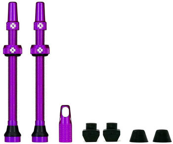Muc-Off MTB & Road Tubeless Ventil Set 80mm purple