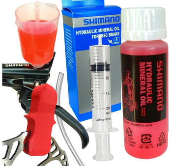 Shimano 100ml Mineral Oil + Service Kit