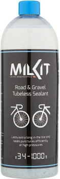 milKit Road & Gravel Tubeless Sealant Dichtmittel Flasche, 1 Liter