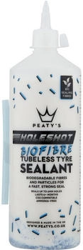 Peaty's Holeshot Biofibre Tubeless Tyre Sealant Reifendichtmittel Tropfflasche, 1 Liter