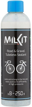 milKit Road & Gravel Tubeless Sealant Dichtmittel Flasche, 250 ml
