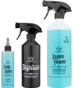 Peaty's Wash Degrease Lubricate Reinigungsset