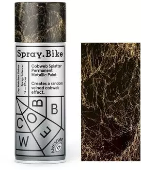Spray.Bike Sprühlack 400 ml Awesome FX Cobweb Gold